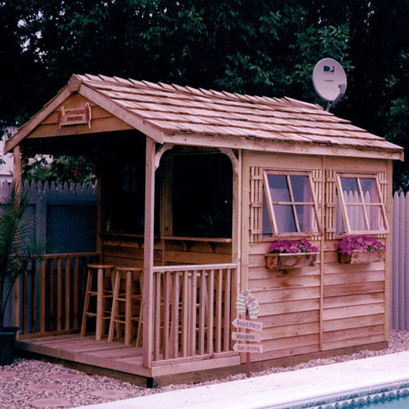 CedarShed ClubHouse Playhouse with Porch