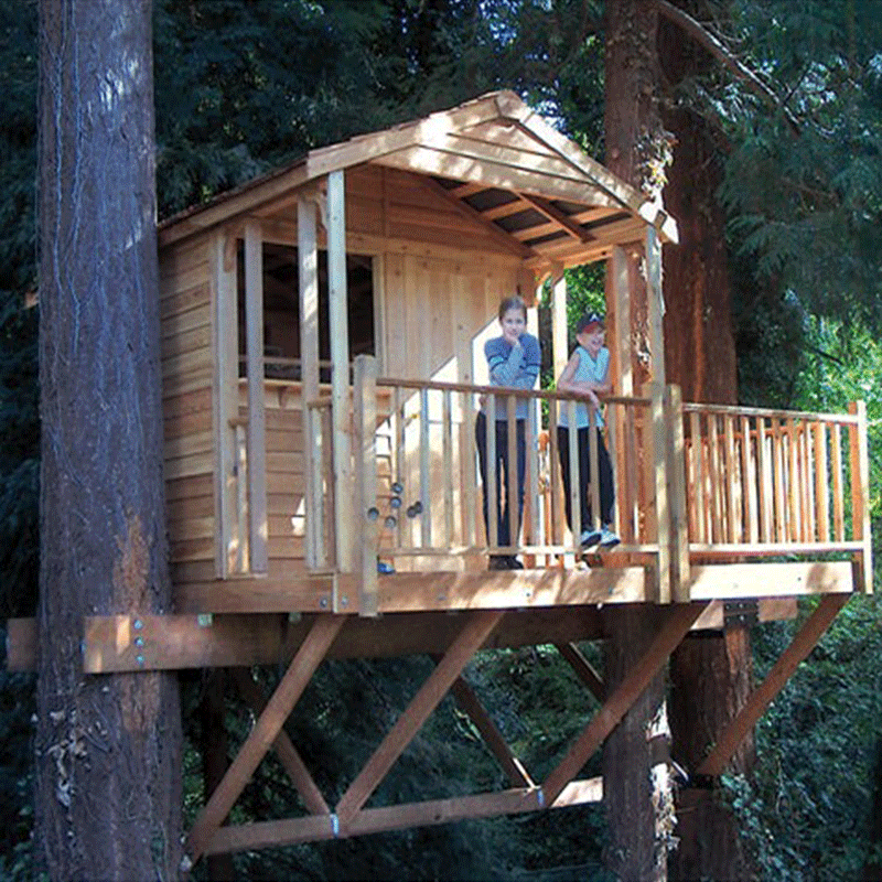 CedarShed ClubHouse Playhouse with Porch