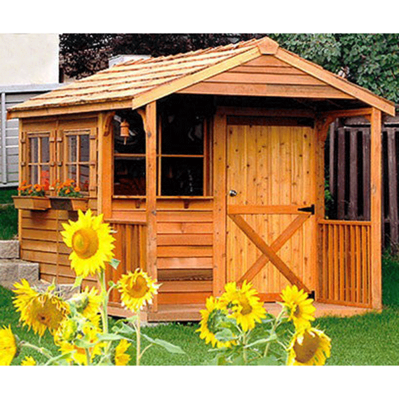 CedarShed ClubHouse Playhouse with Porch