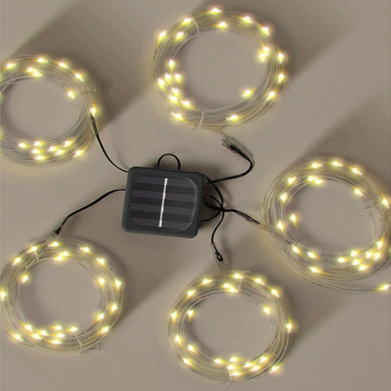 Bijou Build Solar Panel with 5 LED Strands