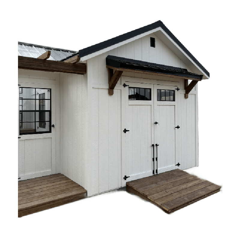 Driftless Outdoors Shed & Greenhouse Deluxe Combo 12 x 20 ft