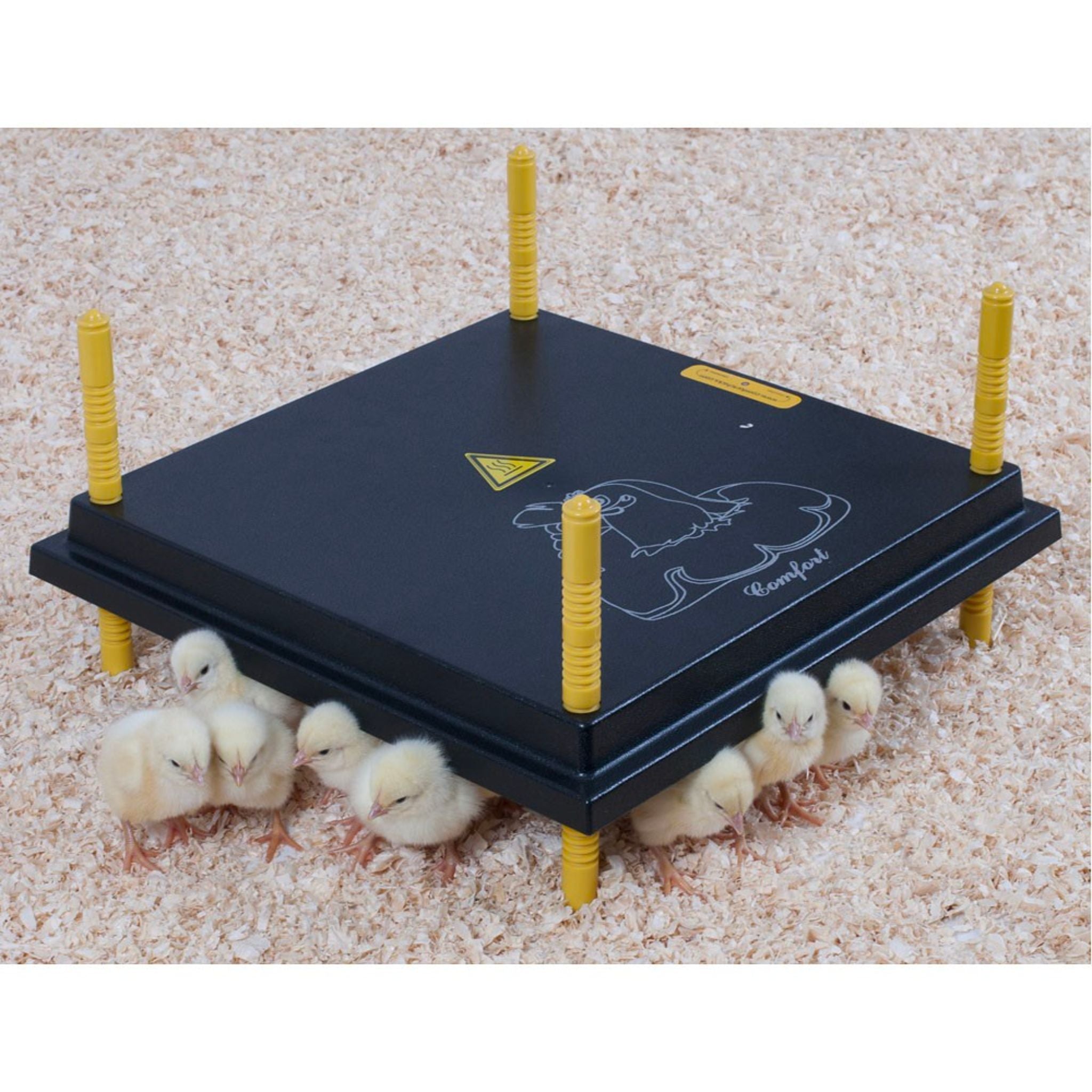 Hatching Time Heating Plate for Chicks (16" x 16") for 30-35 chicks