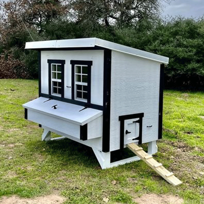 OverEZ Chicken Coop Large Up to 15 Chickens - 3 Optional Colors