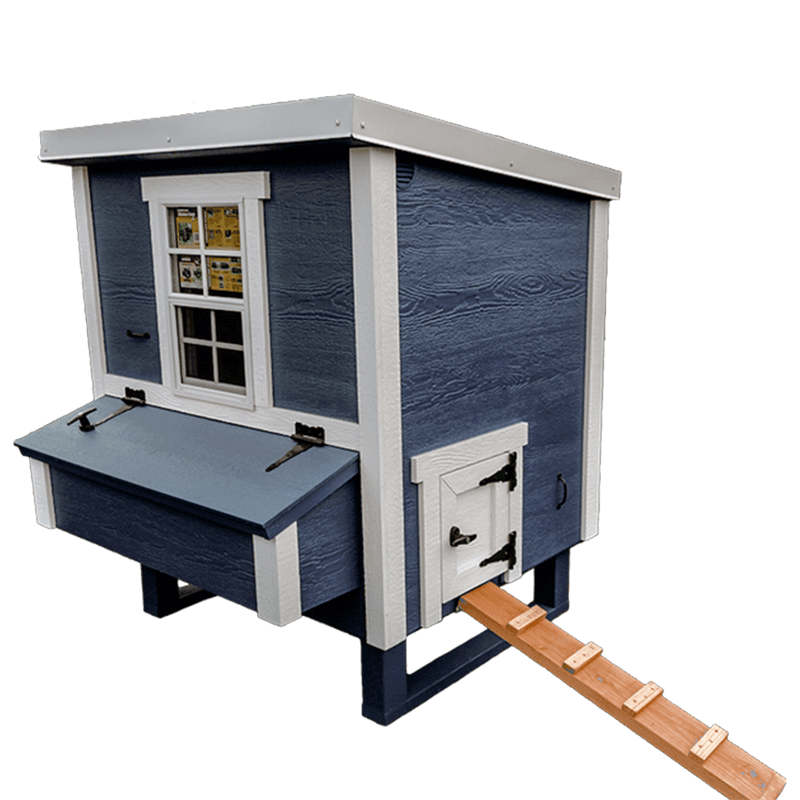 OverEZ Chicken Coop Medium Up to 10 Chickens - 3 Optional Colors