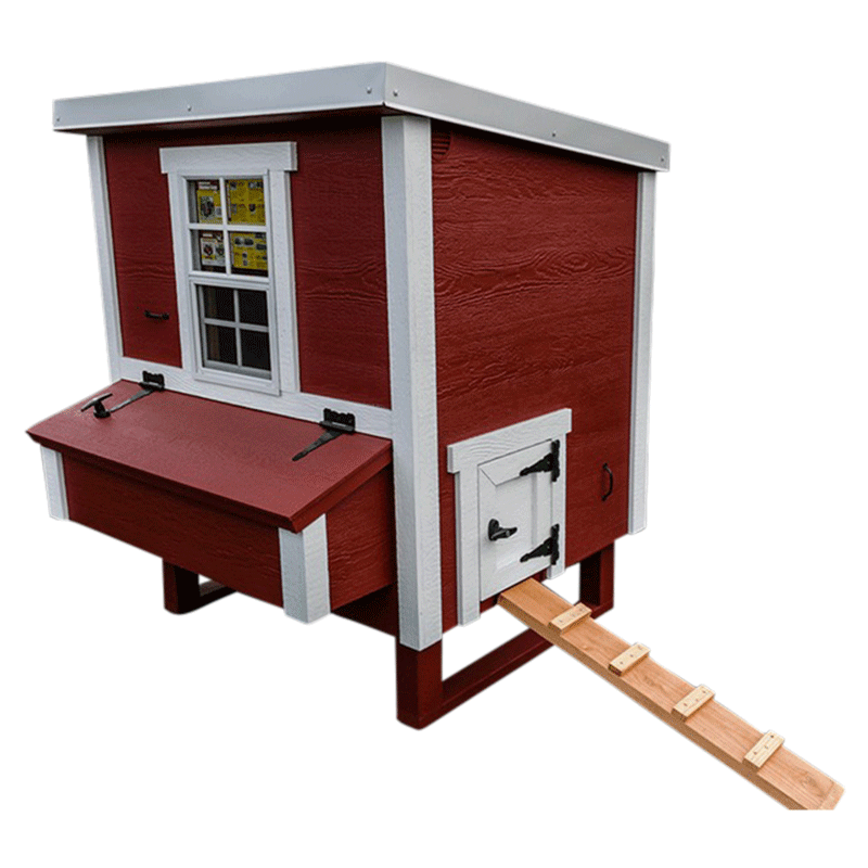 OverEZ Chicken Coop Medium Up to 10 Chickens - 3 Optional Colors