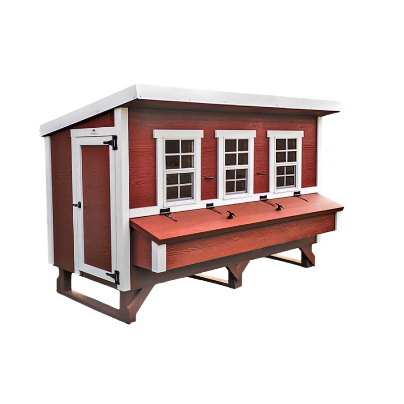 OverEZ Chicken Coop XL Up to 20 Chickens - 3 Optional Colors