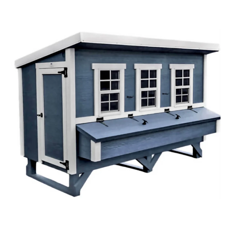 OverEZ Chicken Coop XL Up to 20 Chickens - 3 Optional Colors