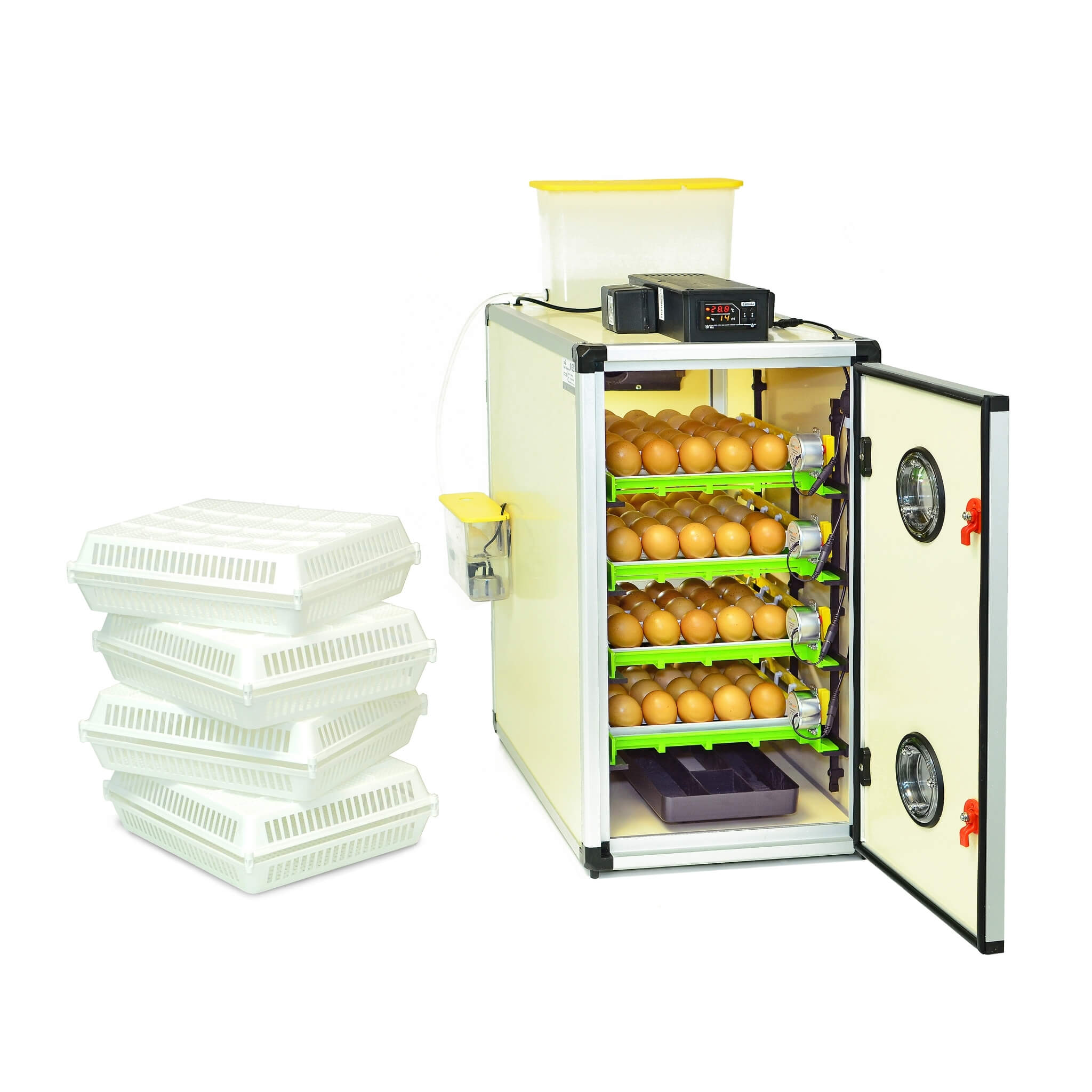 Cimuka Egg Incubator Setter & Hatcher CT120 SH - Holds 120 Eggs