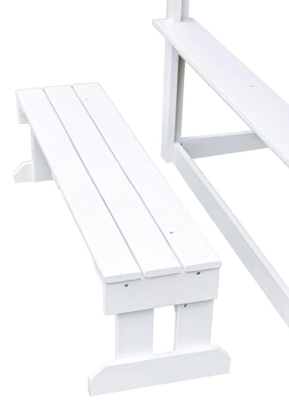 2Mama Bees Londyn Picnic Table White